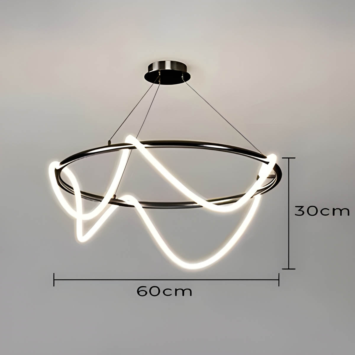 Alder Cove Iron Chandelier — gallery image 13
