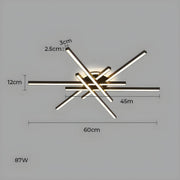 Cedar Cove Aluminum Ceiling Light — gallery image 9
