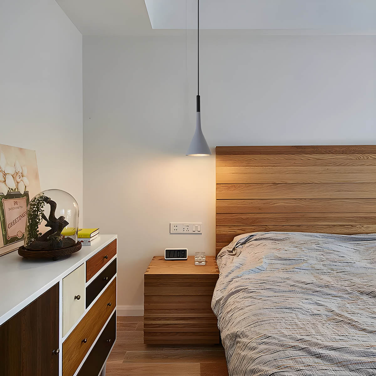 Cedar Pin Compact Metal Pendant Light — gallery image 7