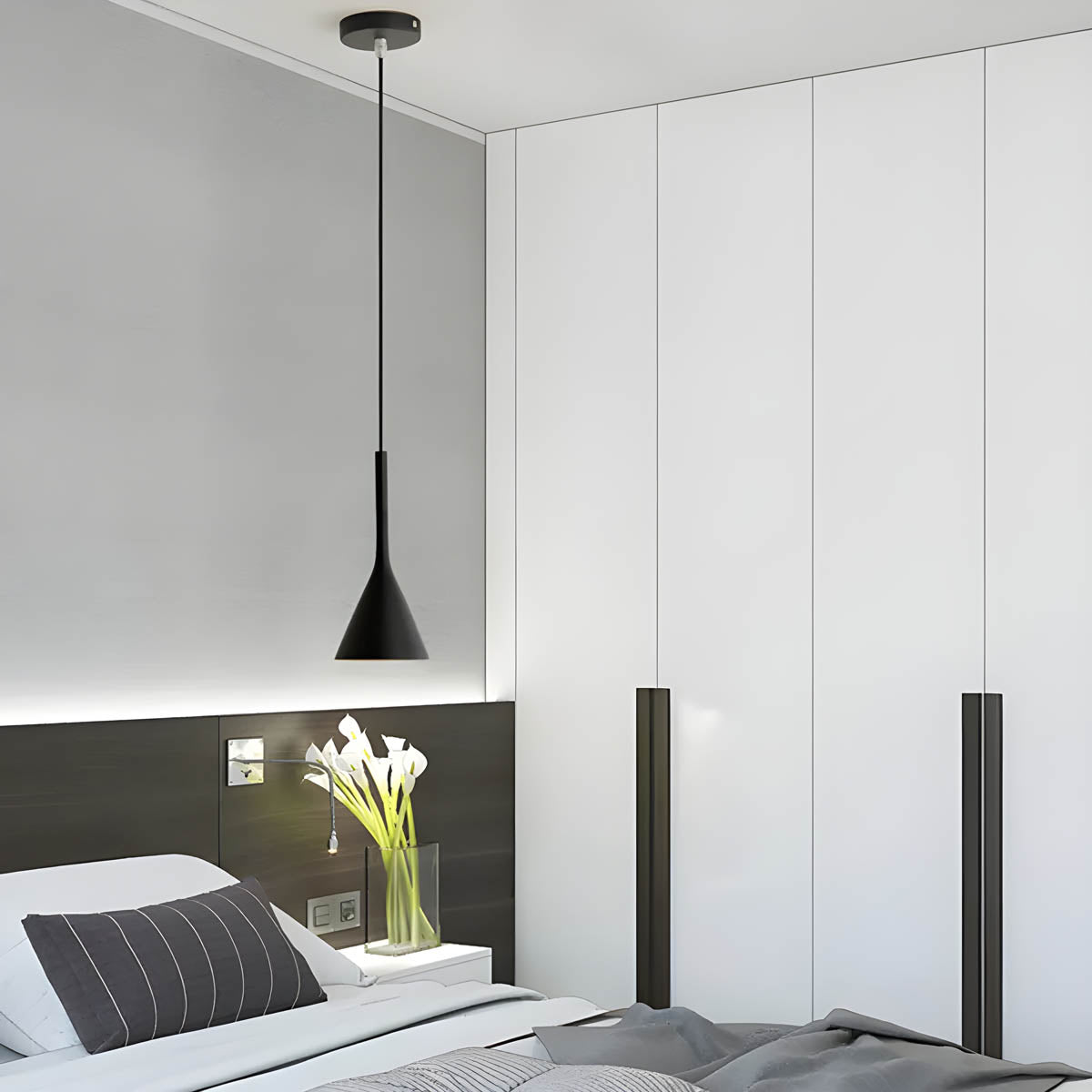 Cedar Pin Compact Metal Pendant Light — gallery image 5