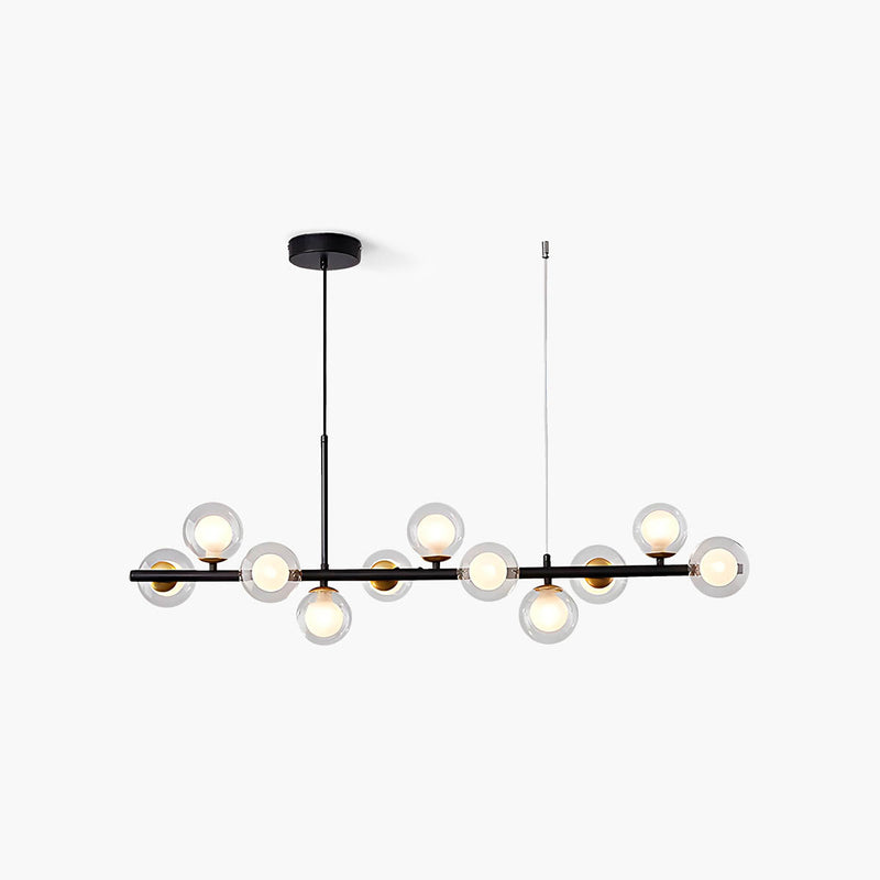 Kestrel Cove Glass Chandelier — gallery image 1