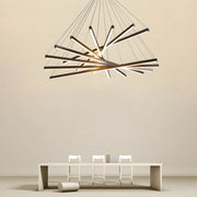 Hollis Cove Aluminum Chandelier — gallery image 7