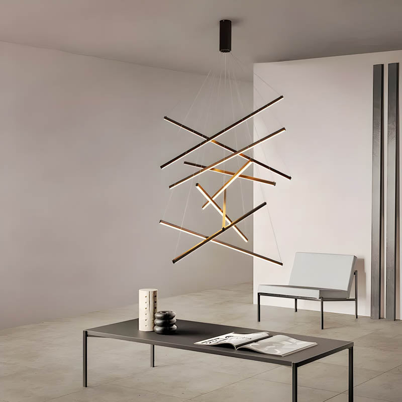 Hollis Cove Aluminum Chandelier — gallery image 6