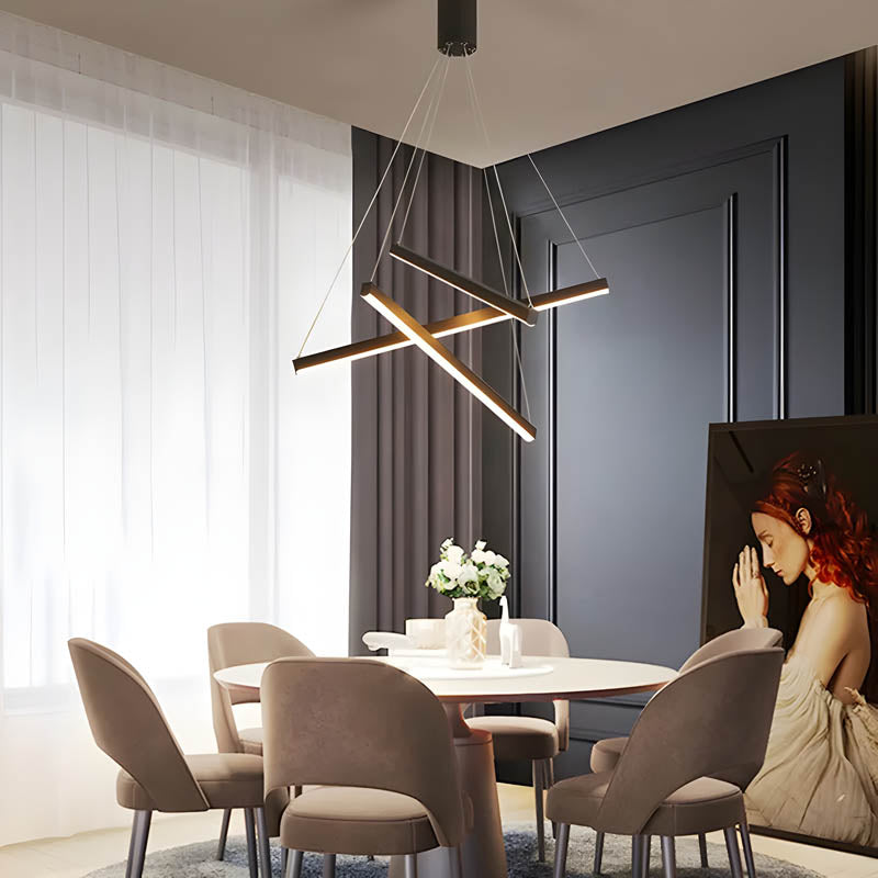 Hollis Cove Aluminum Chandelier — gallery image 5