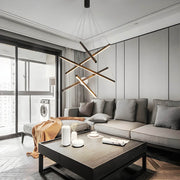 Hollis Cove Aluminum Chandelier — gallery image 4