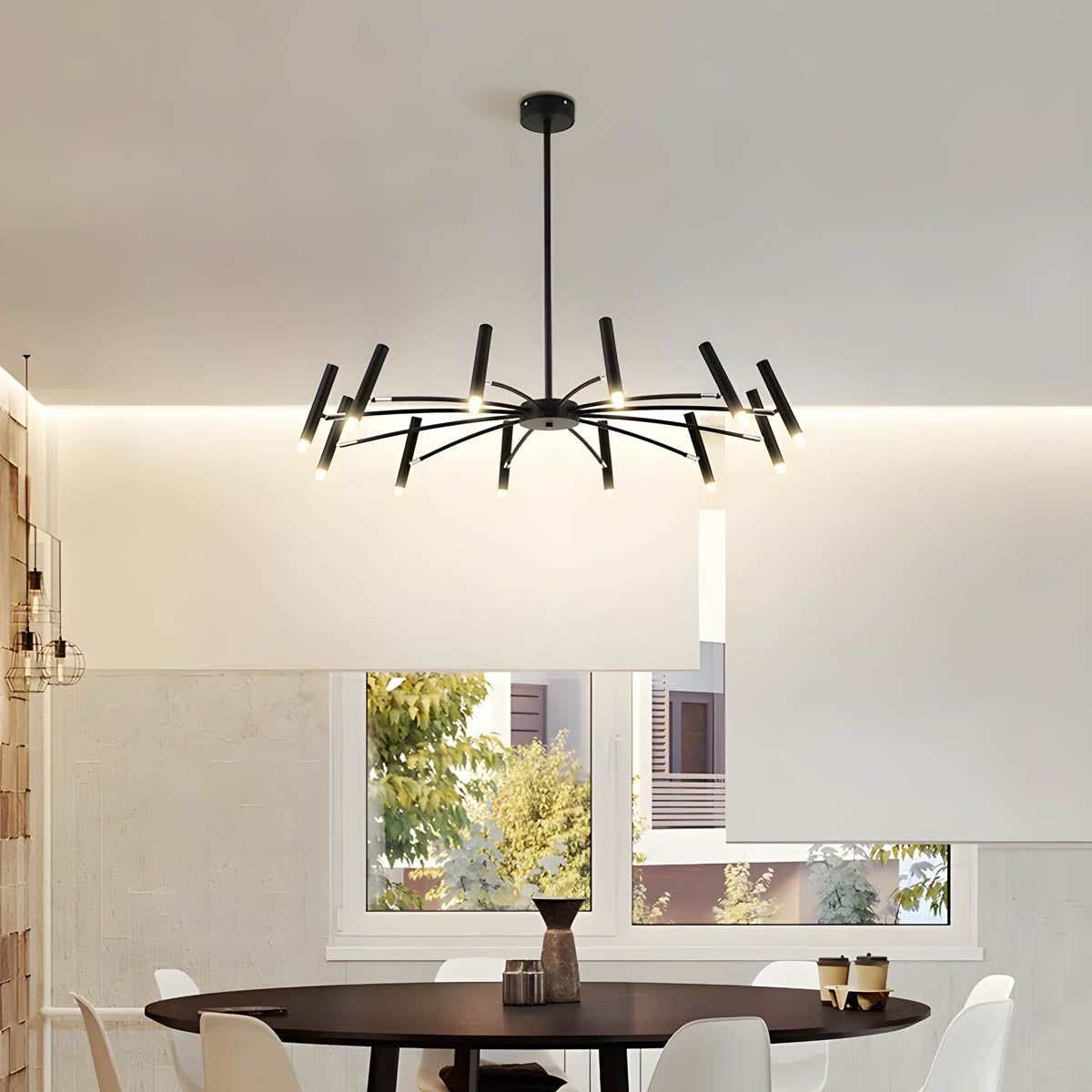 Ashford Branch Multi-Arm Ceiling Chandelier — gallery image 7