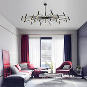 Ashford Branch Multi-Arm Ceiling Chandelier — gallery image 4