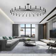 Ashford Branch Multi-Arm Ceiling Chandelier — gallery image 9