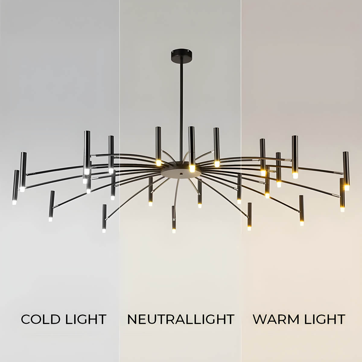 Ashford Branch Multi-Arm Ceiling Chandelier — gallery image 12