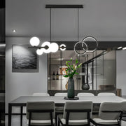 Hollis Curve Sculptural Glass Chandelier — gallery image 8