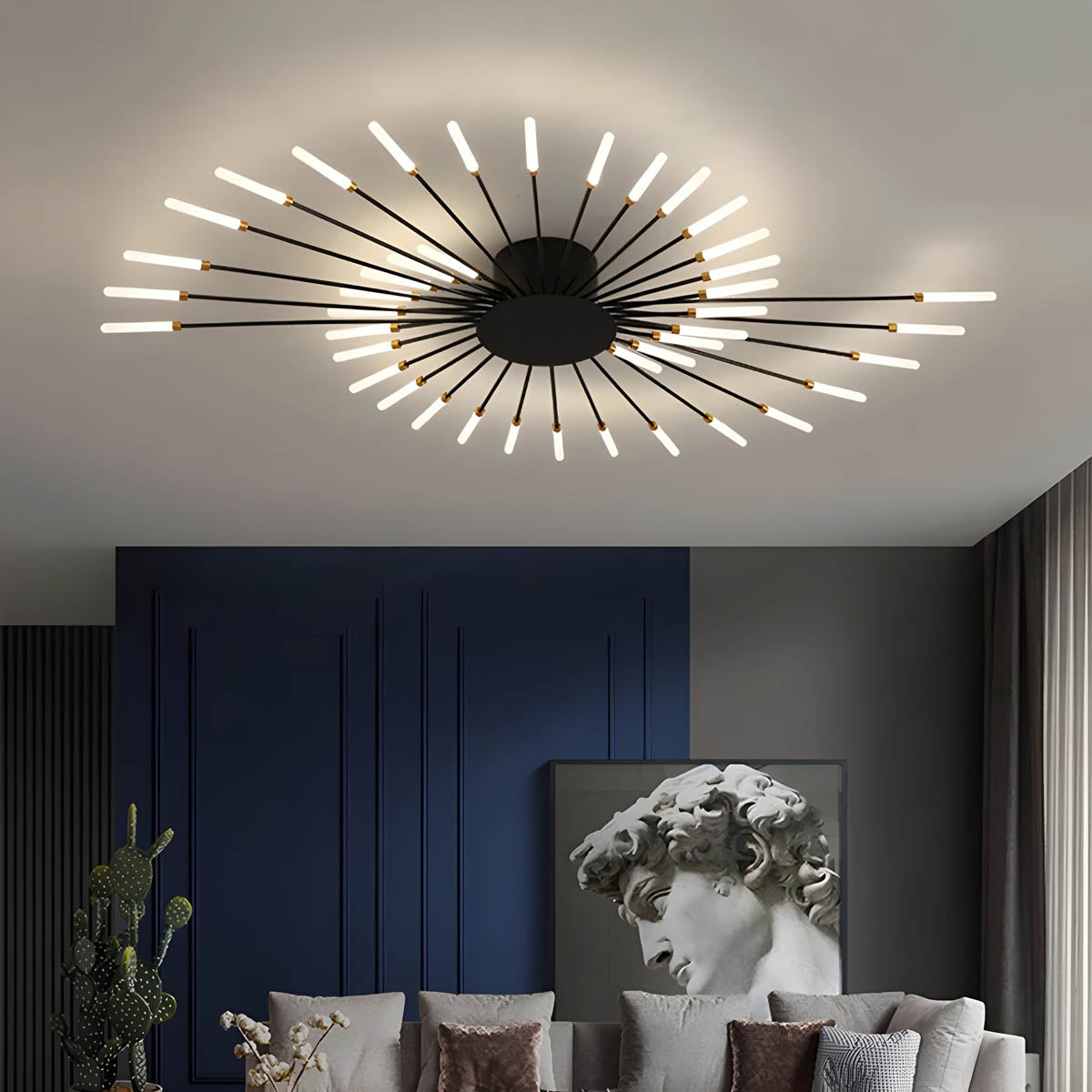Rowan Cove Aluminum Ceiling Light — gallery image 2