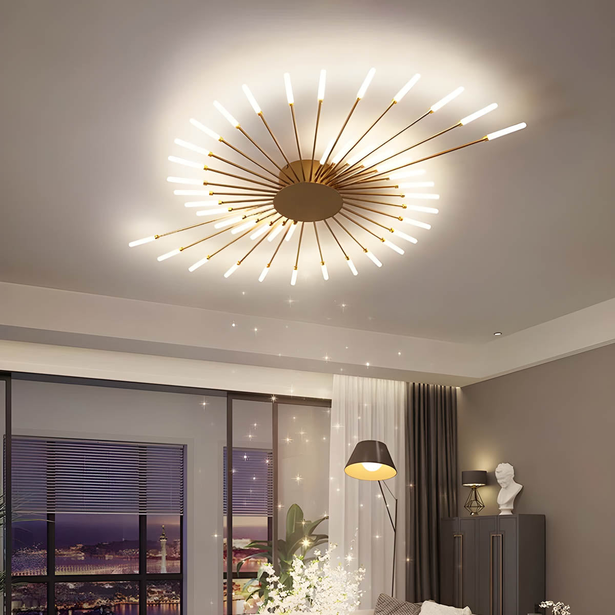 Rowan Cove Aluminum Ceiling Light — gallery image 7