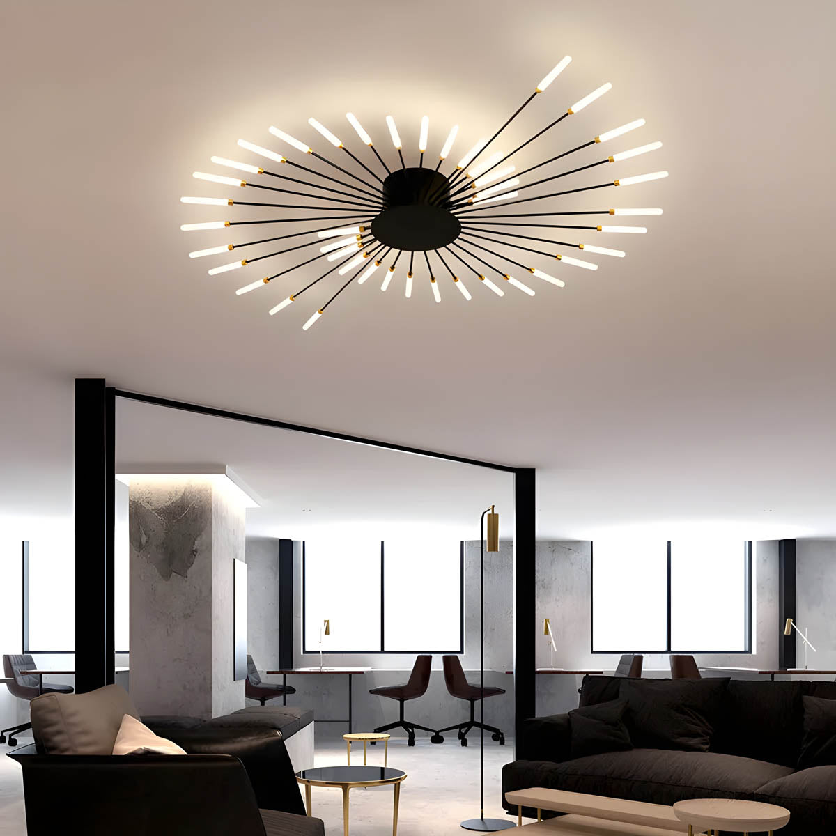 Rowan Cove Aluminum Ceiling Light — gallery image 6
