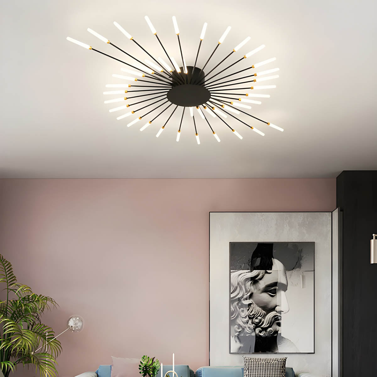 Rowan Cove Aluminum Ceiling Light — gallery image 12