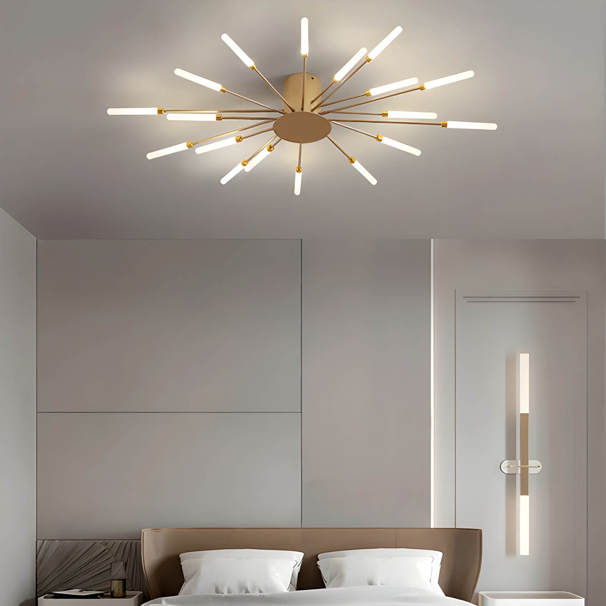 Juniper Cove Aluminum Chandelier — gallery image 7