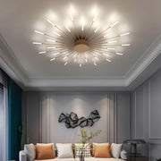 Juniper Cove Aluminum Chandelier — gallery image 2