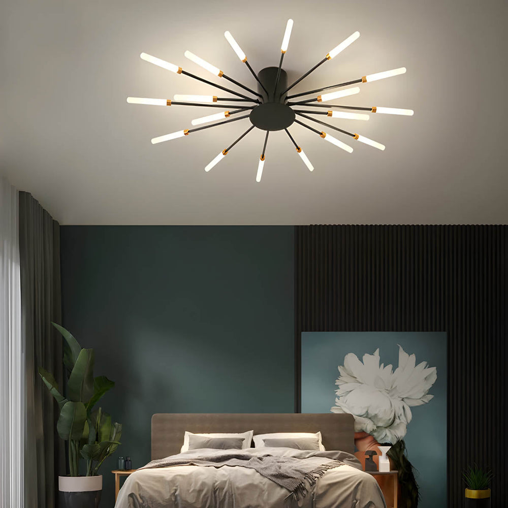 Juniper Cove Aluminum Chandelier — gallery image 4