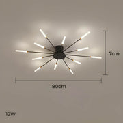 Juniper Cove Aluminum Chandelier — gallery image 14