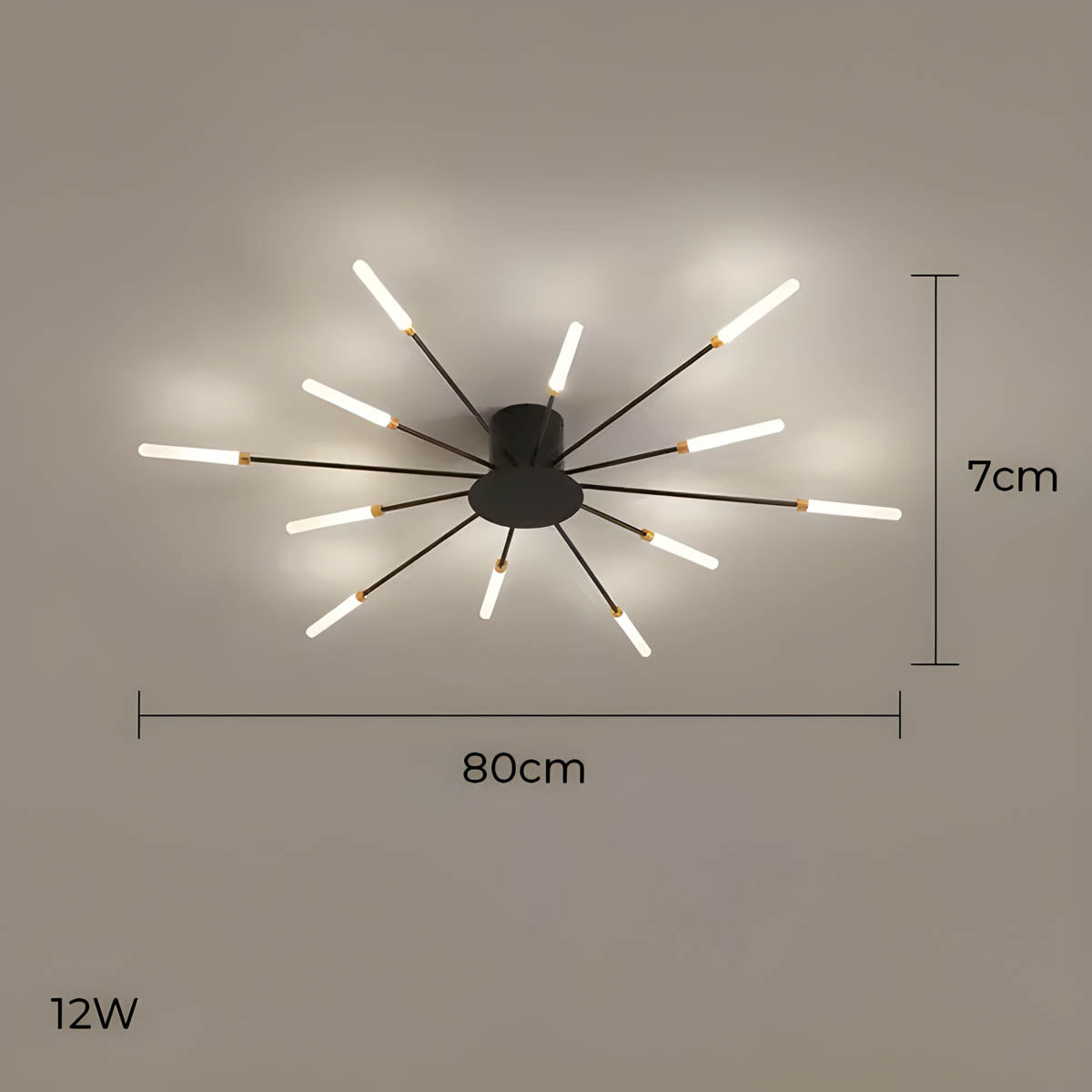 Juniper Cove Aluminum Chandelier — gallery image 14