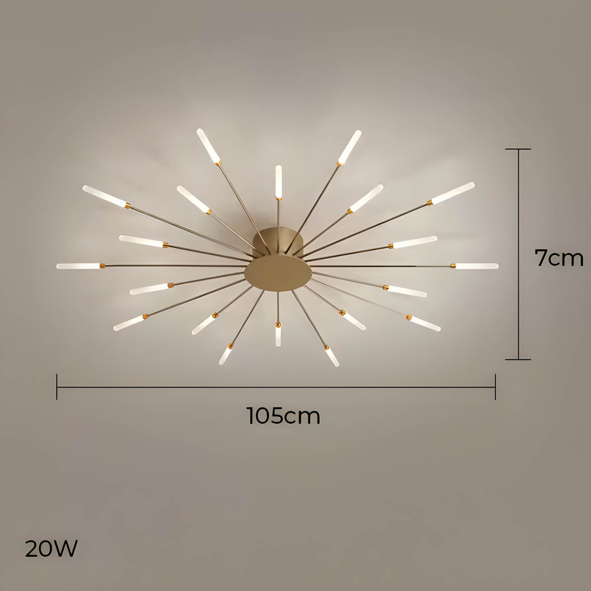 Juniper Cove Aluminum Chandelier — gallery image 16