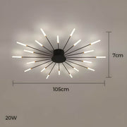Juniper Cove Aluminum Chandelier — gallery image 12