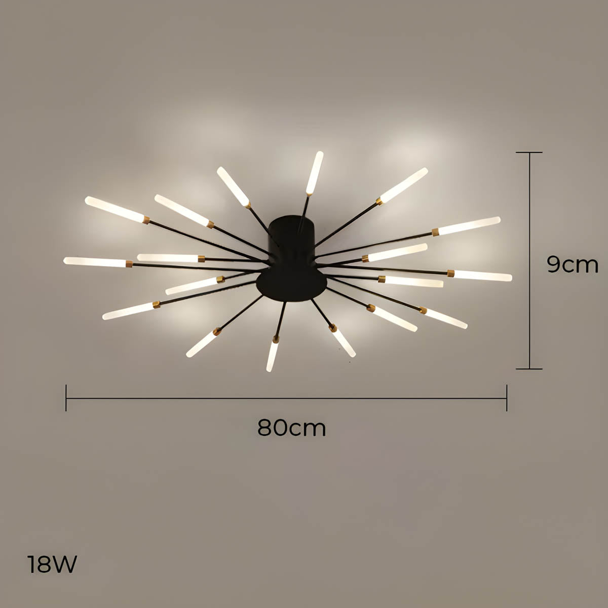 Juniper Cove Aluminum Chandelier — gallery image 15