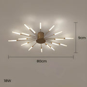 Juniper Cove Aluminum Chandelier — gallery image 18