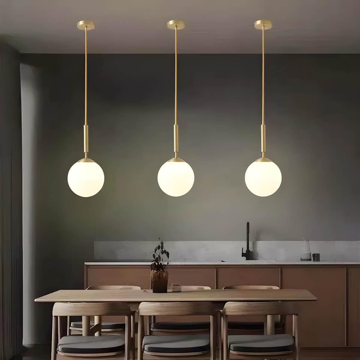 Hawthorn Cove Iron Pendant Light — gallery image 5