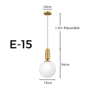 Hawthorn Cove Iron Pendant Light — gallery image 12