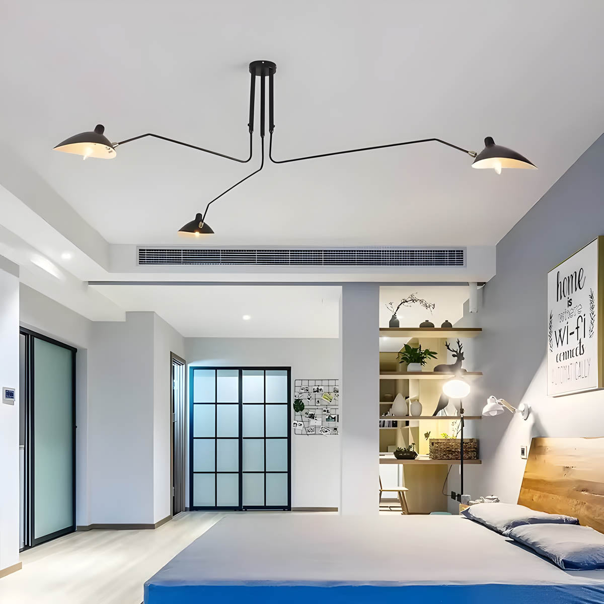 Ashford Gleam Metal Ceiling Light — gallery image 3