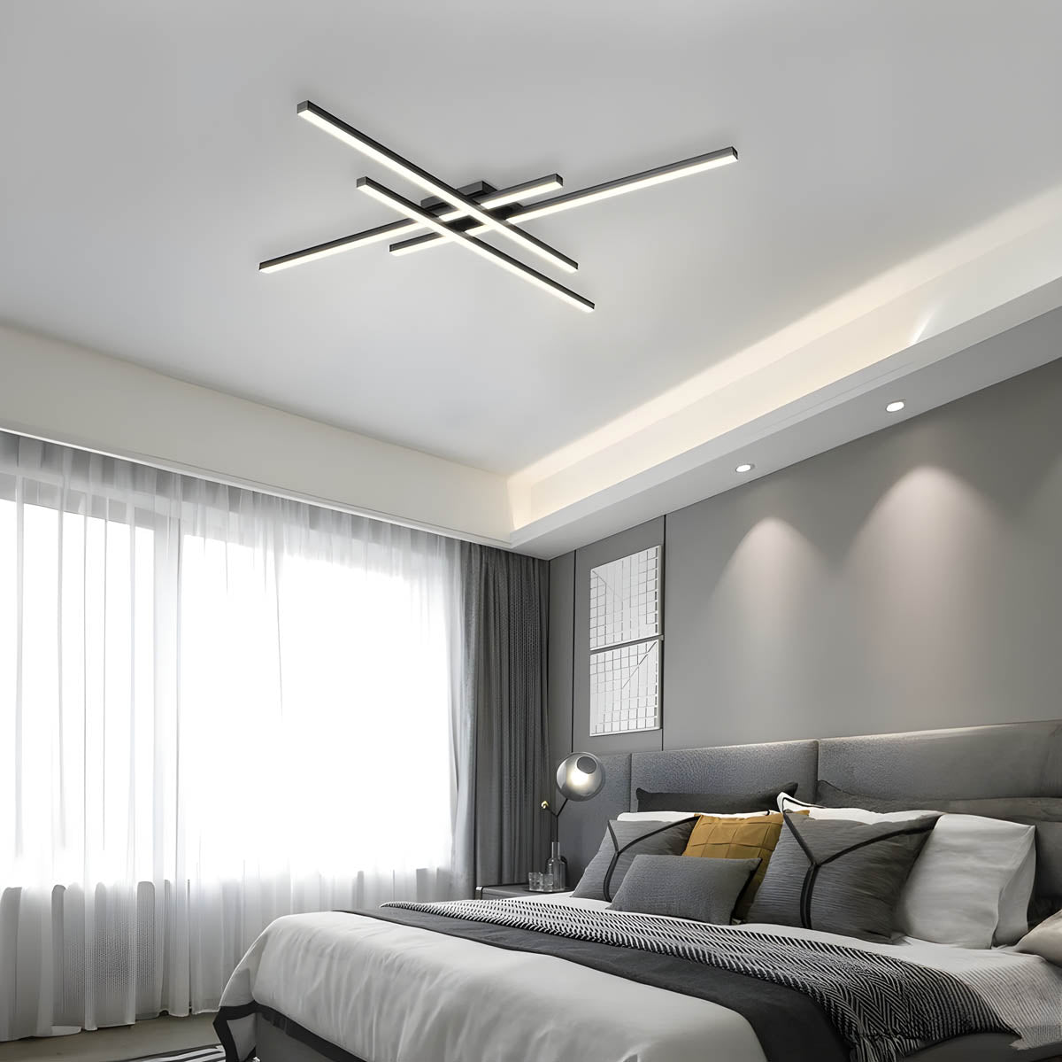 Sorrel Cove Aluminum Ceiling Light — gallery image 8