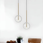 Cedar Drop Glass Globe Pendant Light — gallery image 5