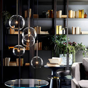 Cedar Drop Glass Globe Pendant Light — gallery image 4