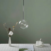 Cedar Drop Glass Globe Pendant Light — gallery image 13