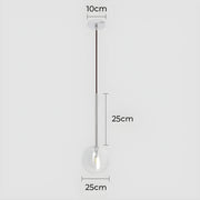 Cedar Drop Glass Globe Pendant Light — gallery image 21