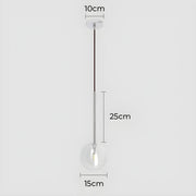 Cedar Drop Glass Globe Pendant Light — gallery image 19