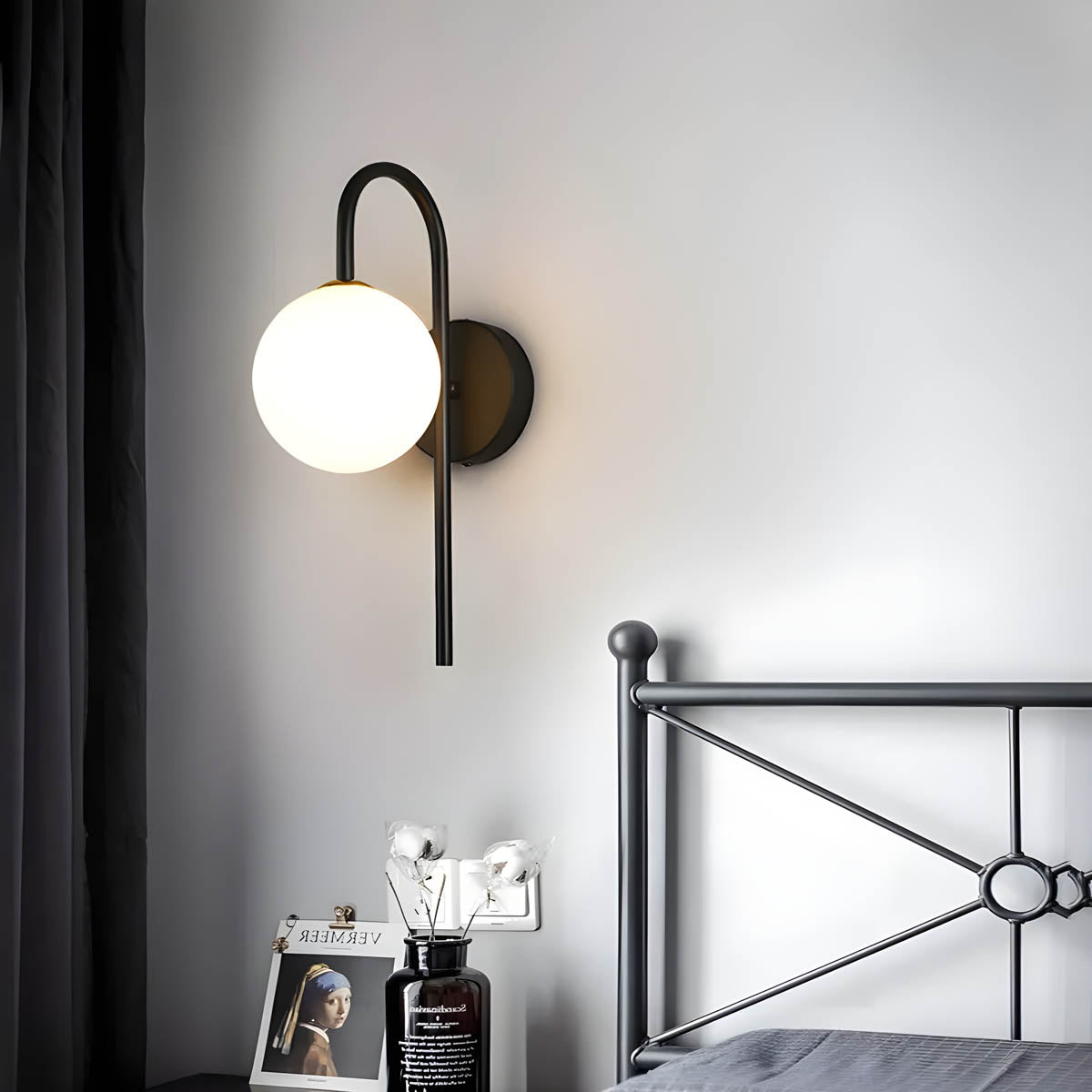 Reed Cove Glass Wall Sconce — gallery image 2