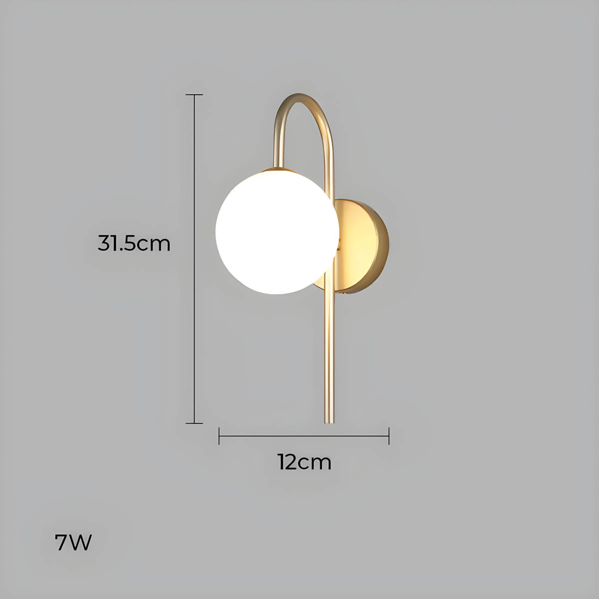 Reed Cove Glass Wall Sconce — gallery image 7