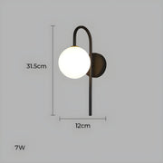 Reed Cove Glass Wall Sconce — gallery image 6