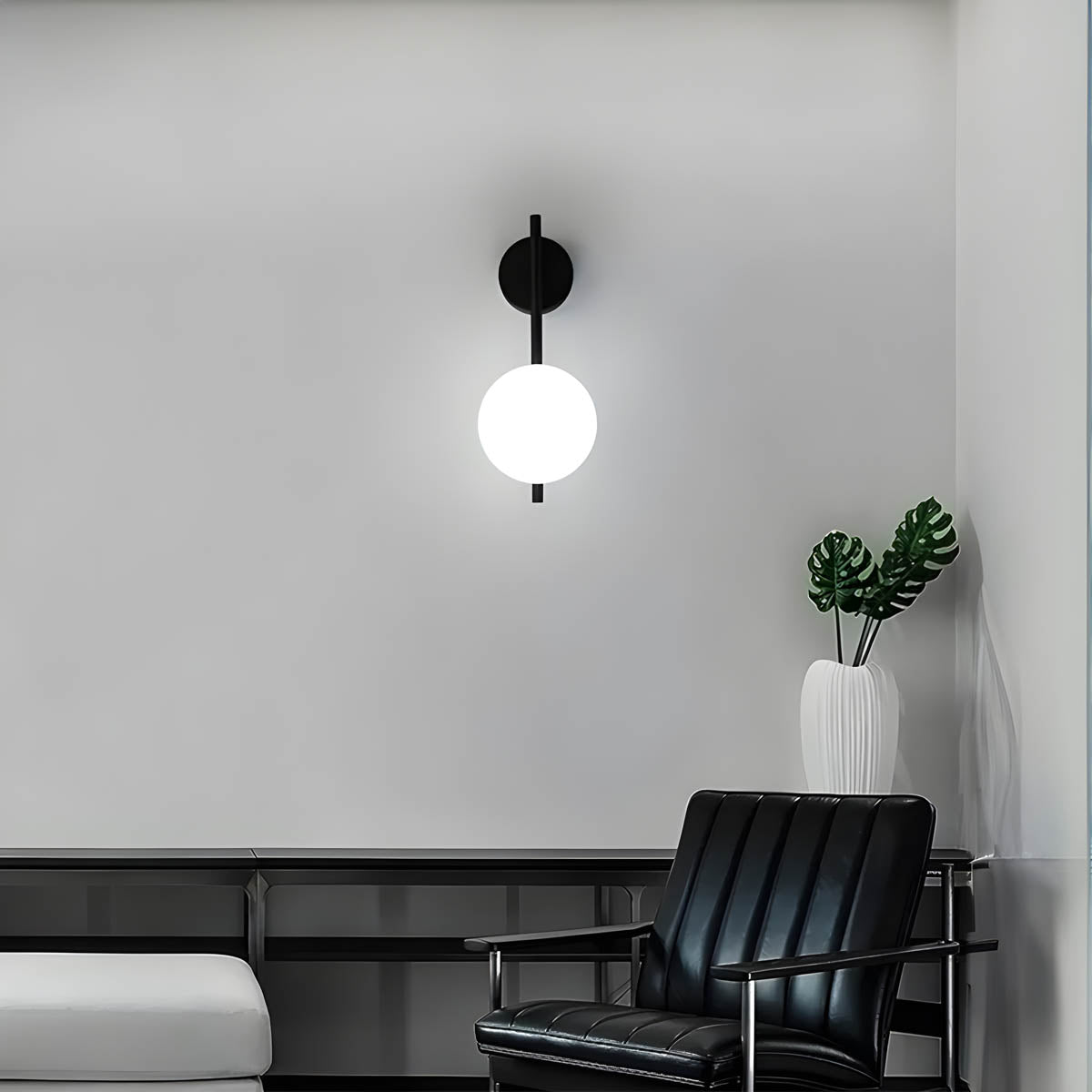 Brier Cove Glass Wall Sconce — gallery image 7