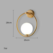 Birch Cove Glass Wall Sconce — gallery image 7