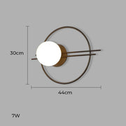 Sequoia Cove Glass Wall Sconce — gallery image 6