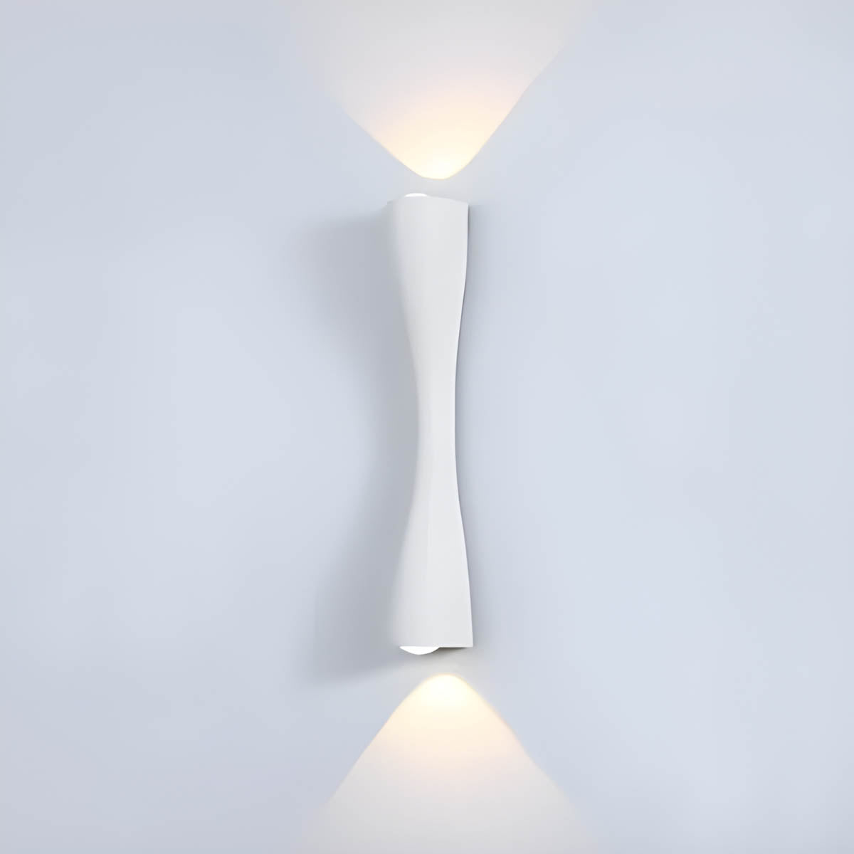 Kestrel Hour Hourglass Aluminum Wall Sconce — gallery image 10