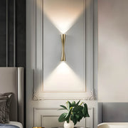 Kestrel Hour Hourglass Aluminum Wall Sconce — gallery image 2