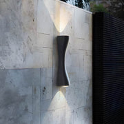 Kestrel Hour Hourglass Aluminum Wall Sconce — gallery image 13