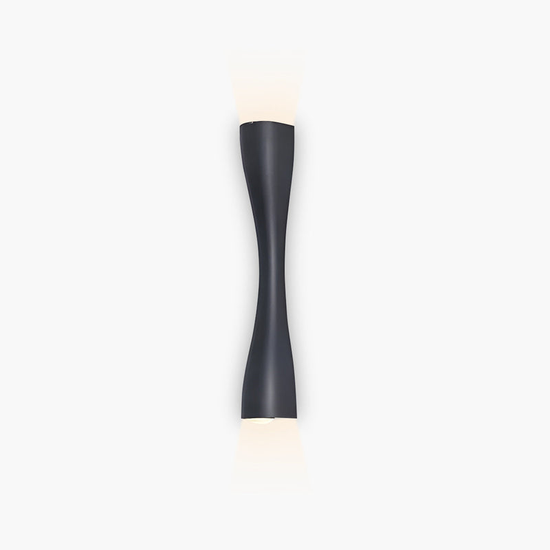 Kestrel Hour Hourglass Aluminum Wall Sconce — gallery image 1