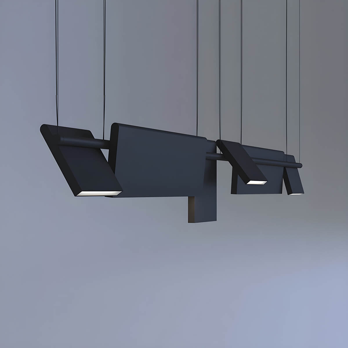 Alder Axis Adjustable Ceiling Chandelier — gallery image 8