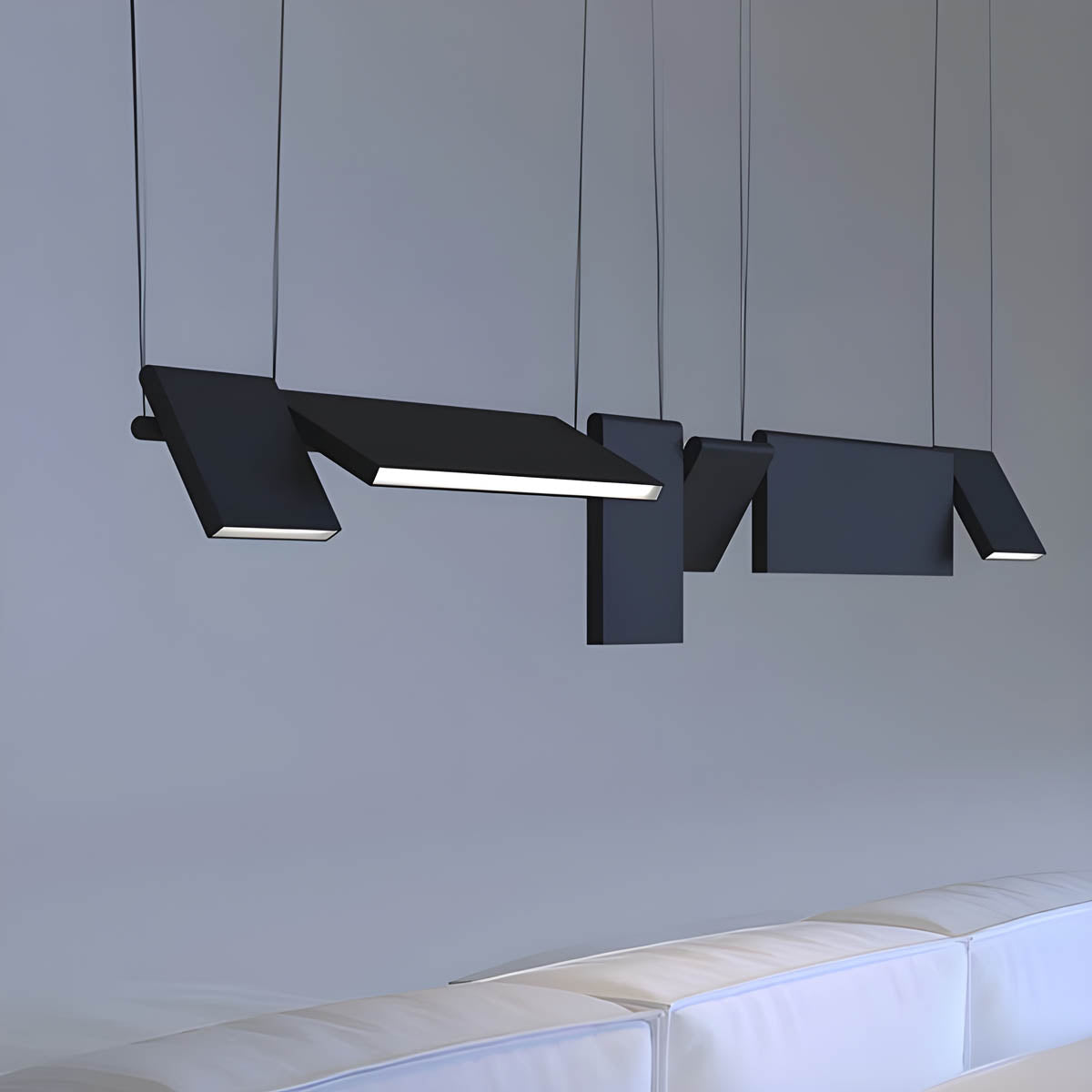 Alder Axis Adjustable Ceiling Chandelier — gallery image 6