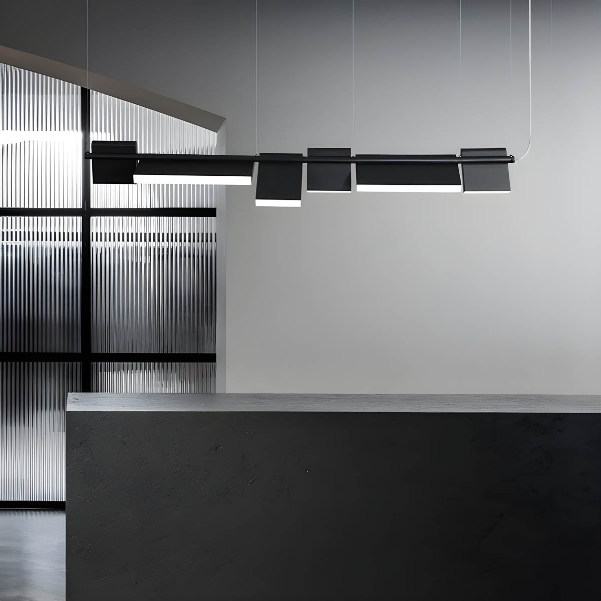 Alder Axis Adjustable Ceiling Chandelier — gallery image 3