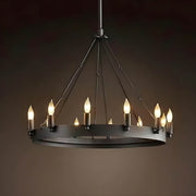 Lindenwood Cove Iron Chandelier — gallery image 4